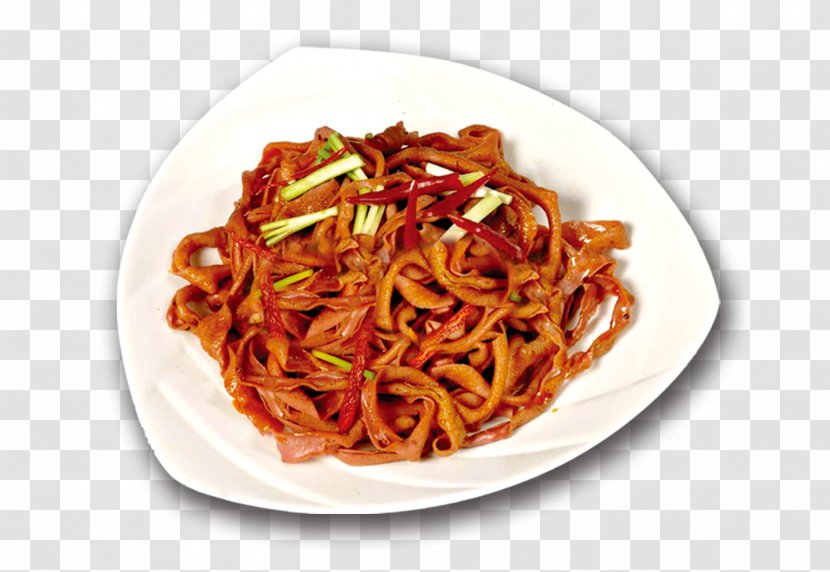 Spaghetti Alla Puttanesca Chow Mein Lo Fried Noodles Duck - Food - Delicious Wobble Transparent PNG