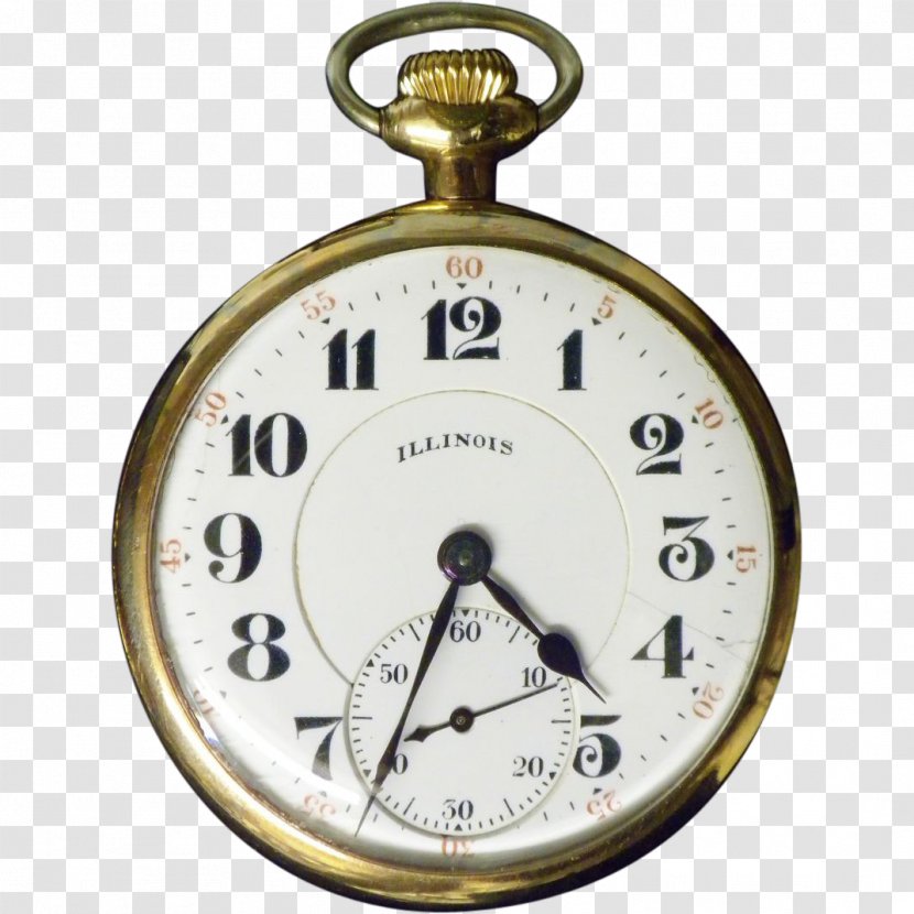 Clock Pocket Watch Gold Transparent PNG