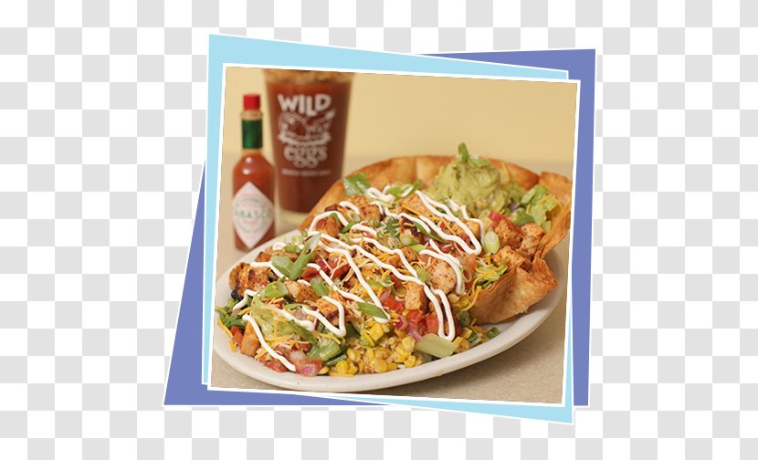 Chicken And Waffles Breakfast Salad Hot Taco - Mediterranean Food - Durian Pancake Transparent PNG