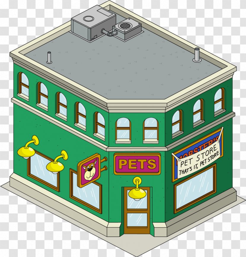 Building Family Guy: The Quest For Stuff Facade Pet Shop - Buildings Transparent PNG