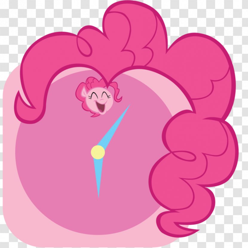 Pinkie Pie Desktop Wallpaper Rarity Clock - Cartoon - Mane Transparent PNG