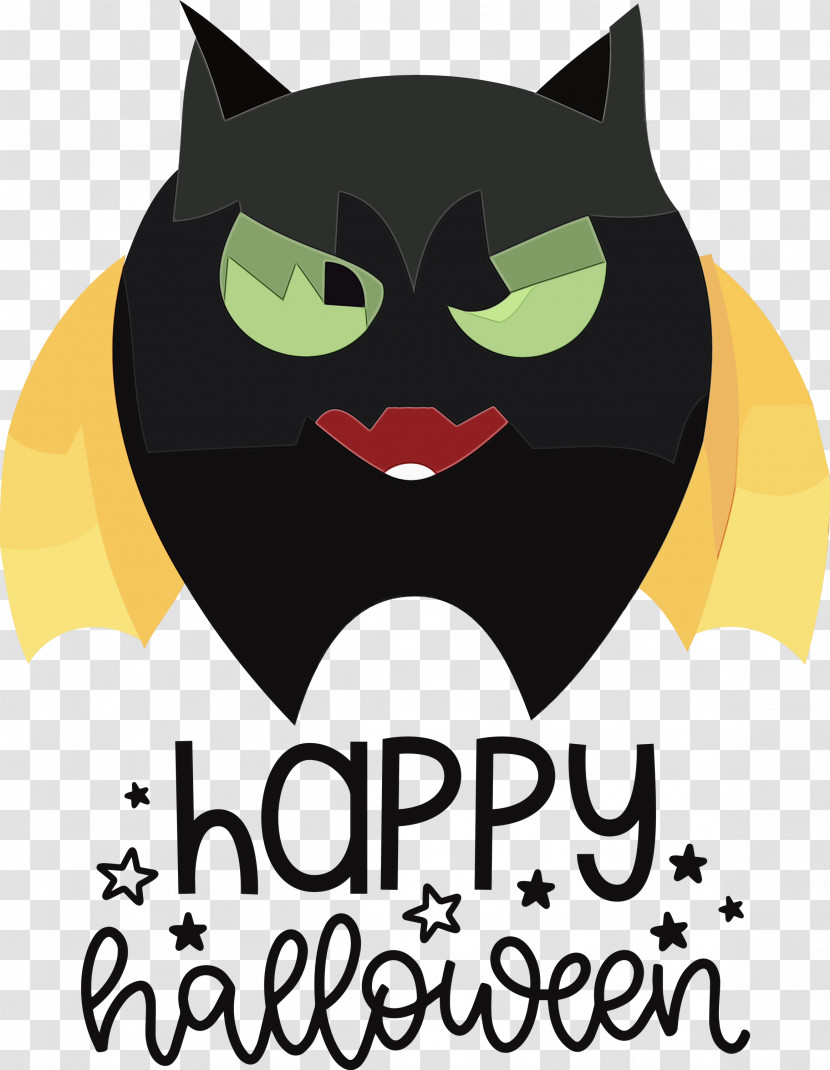 Cat Whiskers Black Cat Snout Domestic Short-haired Cat Transparent PNG