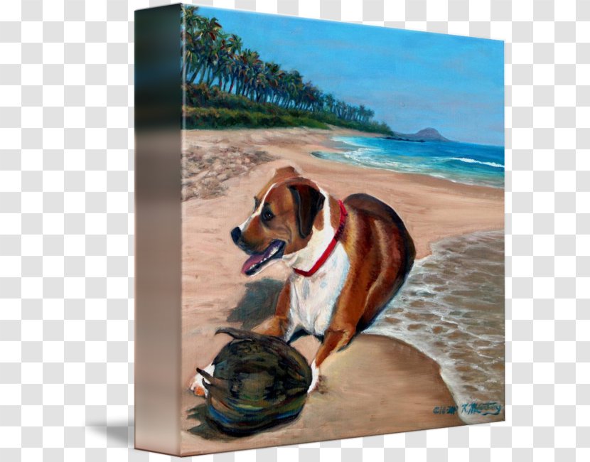 Dog Breed Painting Snout Vacation - Beach Bum Transparent PNG