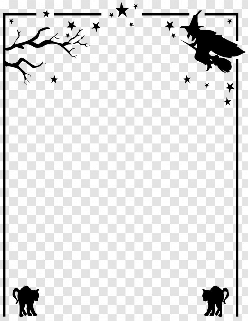 Halloween Clip Art - Point - Border HD Transparent PNG