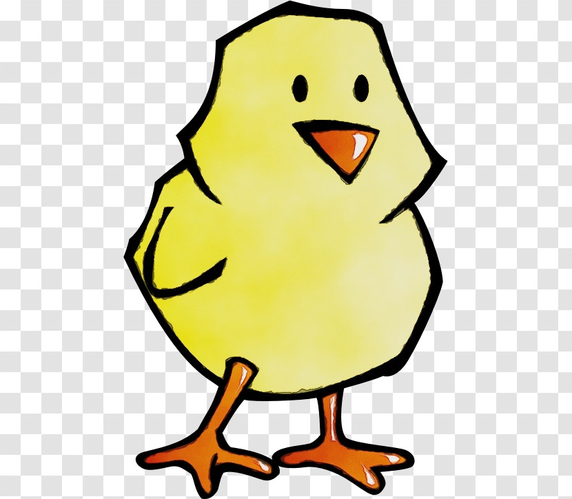 Beak Bird Yellow Cartoon Transparent PNG