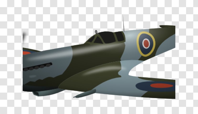 Supermarine Spitfire World War II Airplane Clip Art - Cartoon - X Flight Transparent PNG