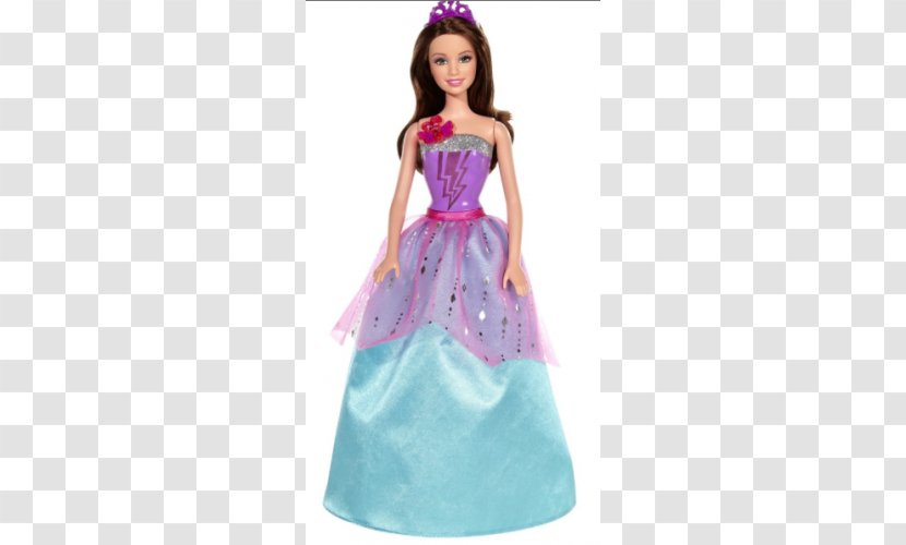 Barbie In Princess Power Corinne Doll Toy Super Sparkle Transparent PNG