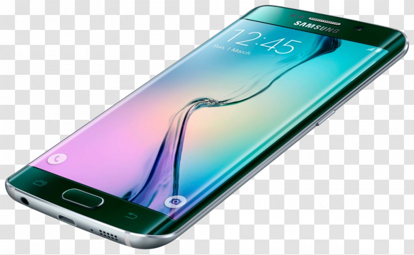 Samsung Galaxy S6 Edge Mobile World Congress S7 Smartphone - Telephone Transparent PNG