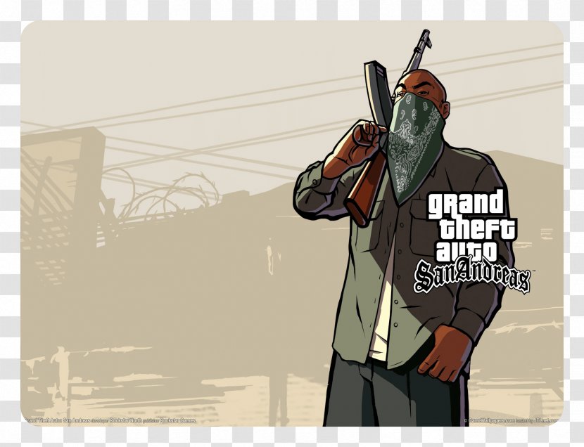 Grand Theft Auto: San Andreas Auto V IV Mod Desktop Wallpaper - Android Transparent PNG