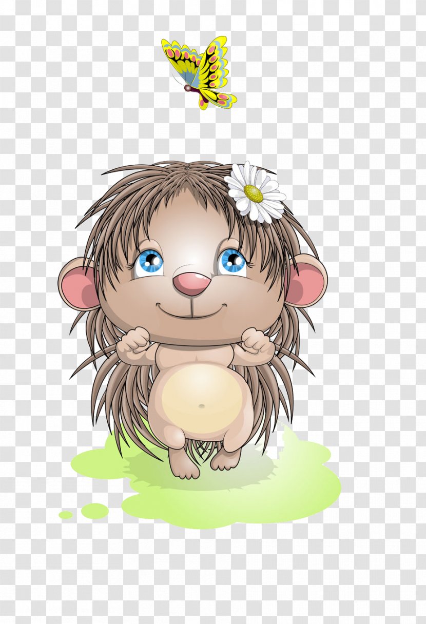 Odnoklassniki Mood LiveInternet Website Joy - Flower - Hedgehog And Butterfly Transparent PNG