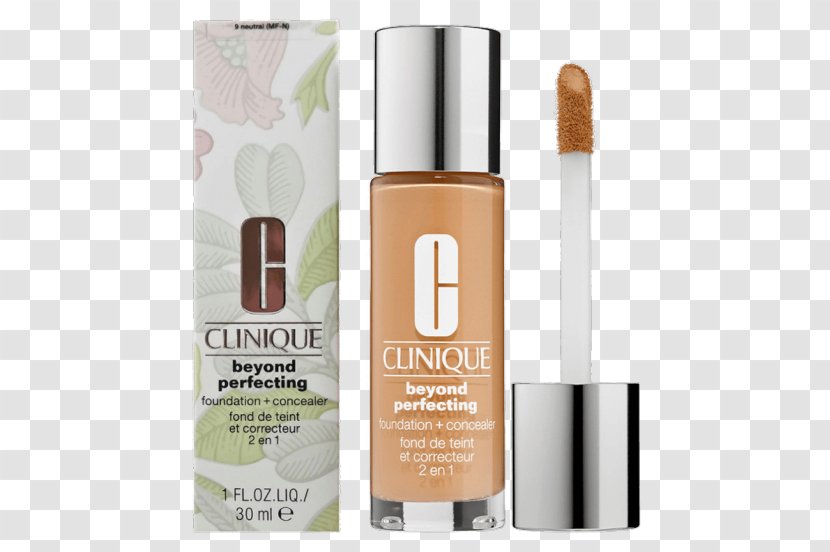 Clinique Beyond Perfecting Foundation + Concealer Cosmetics - Primer Transparent PNG