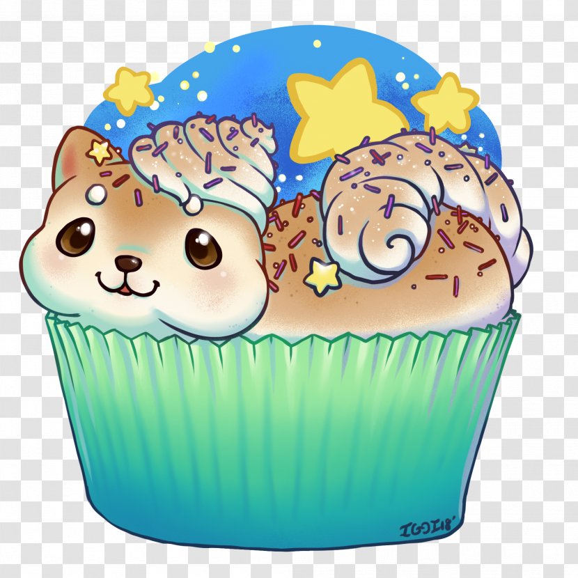Cupcake American Muffins Cake Decorating Buttercream - Sticker - Pet Food Word Transparent PNG
