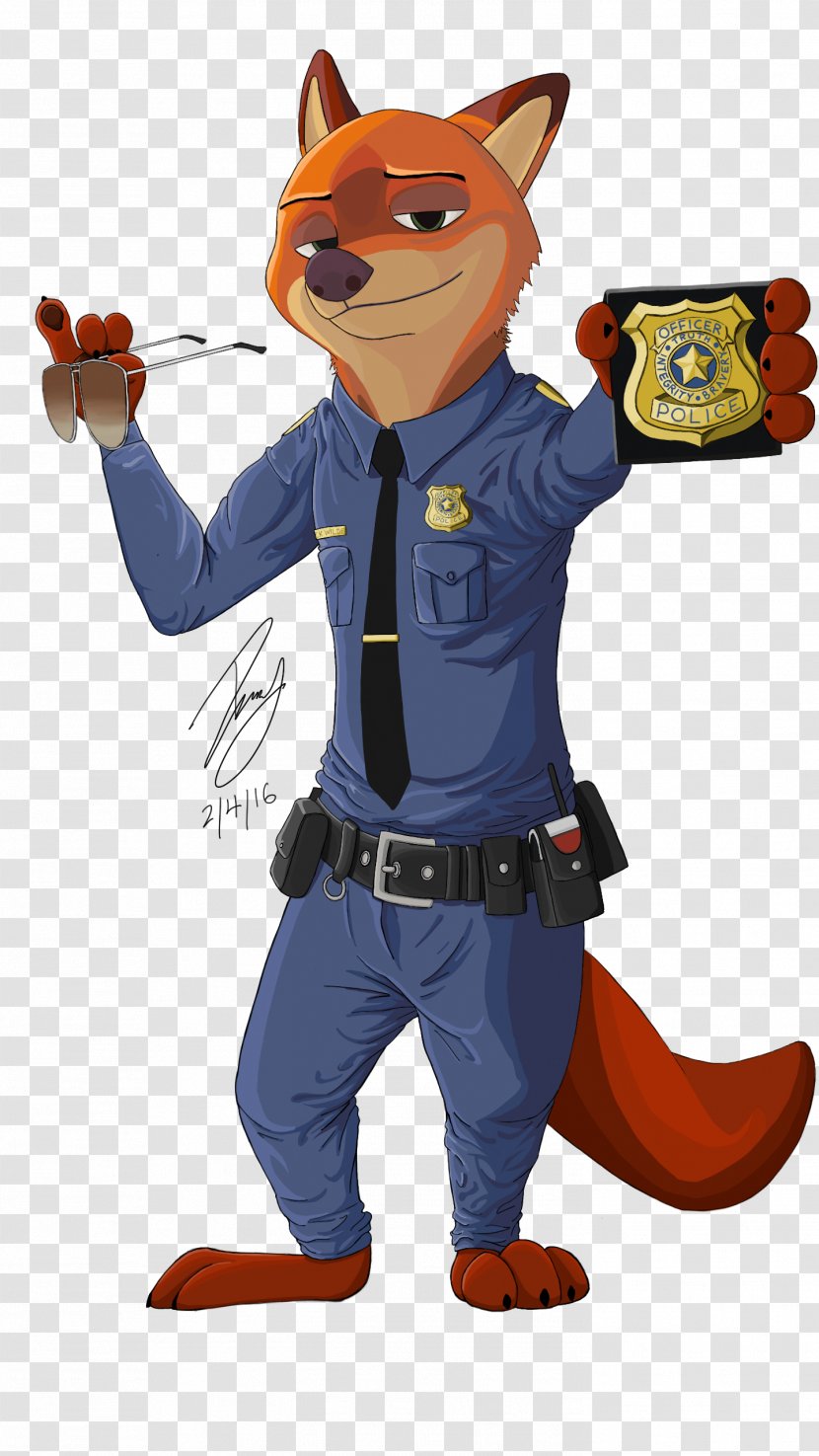 Nick Wilde Police Officer Chief Bogo YouTube - Costume - Gazelle Transparent PNG