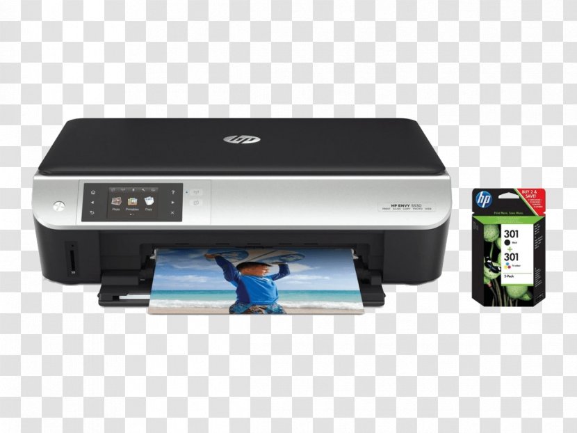 Hewlett-Packard Multi-function Printer Inkjet Printing HP Envy - Hp - Hewlett-packard Transparent PNG