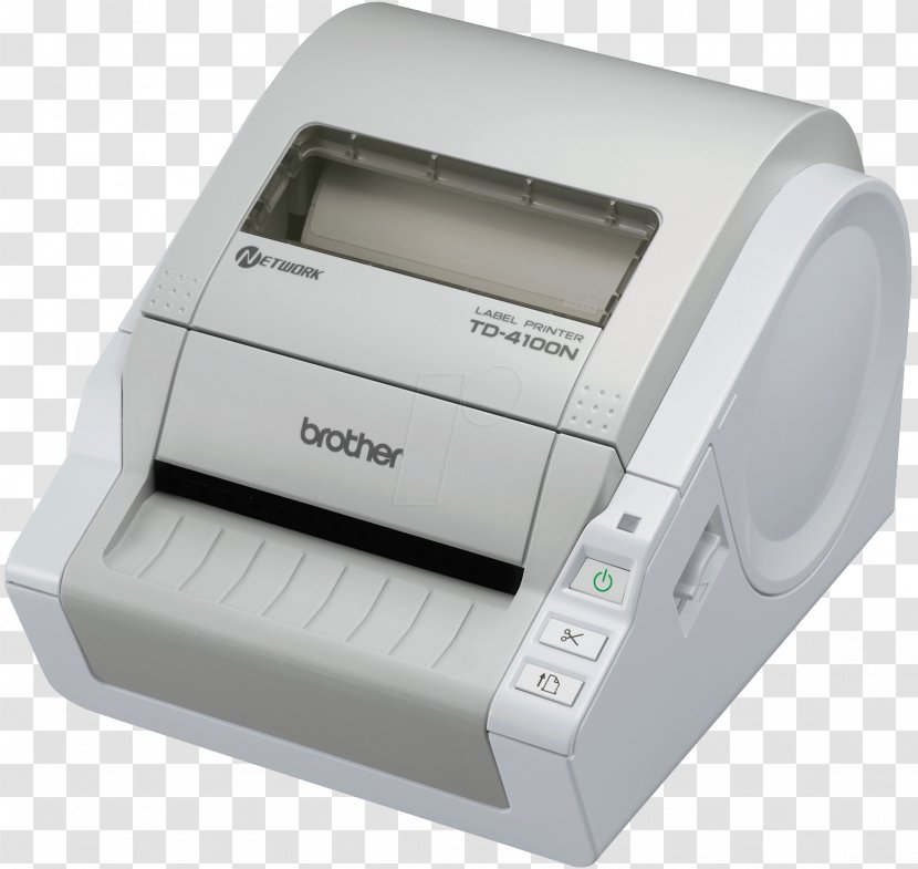 Label Printer Brother Industries Thermal Printing - Dots Per Inch Transparent PNG