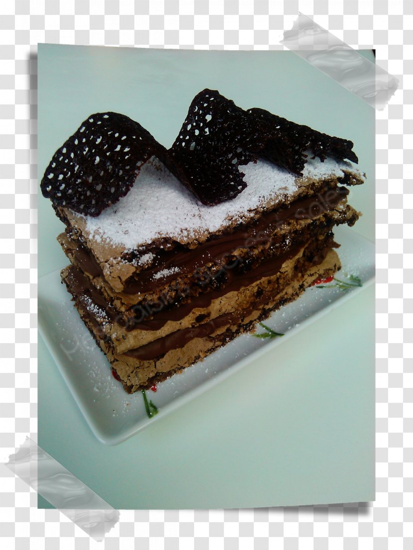 Sachertorte Chocolate Cake Mille-feuille Frozen Dessert - Mille Feuille Transparent PNG