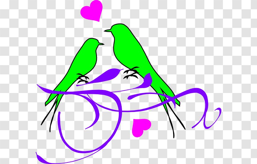 Lovebird Clip Art Openclipart Image - Bird Transparent PNG