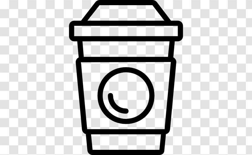 Cafe White Coffee Take-out Cup - Latte Transparent PNG