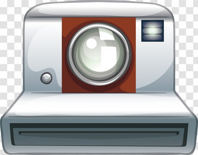 Camera Illustration - Technology - White Shot Up The Transparent PNG