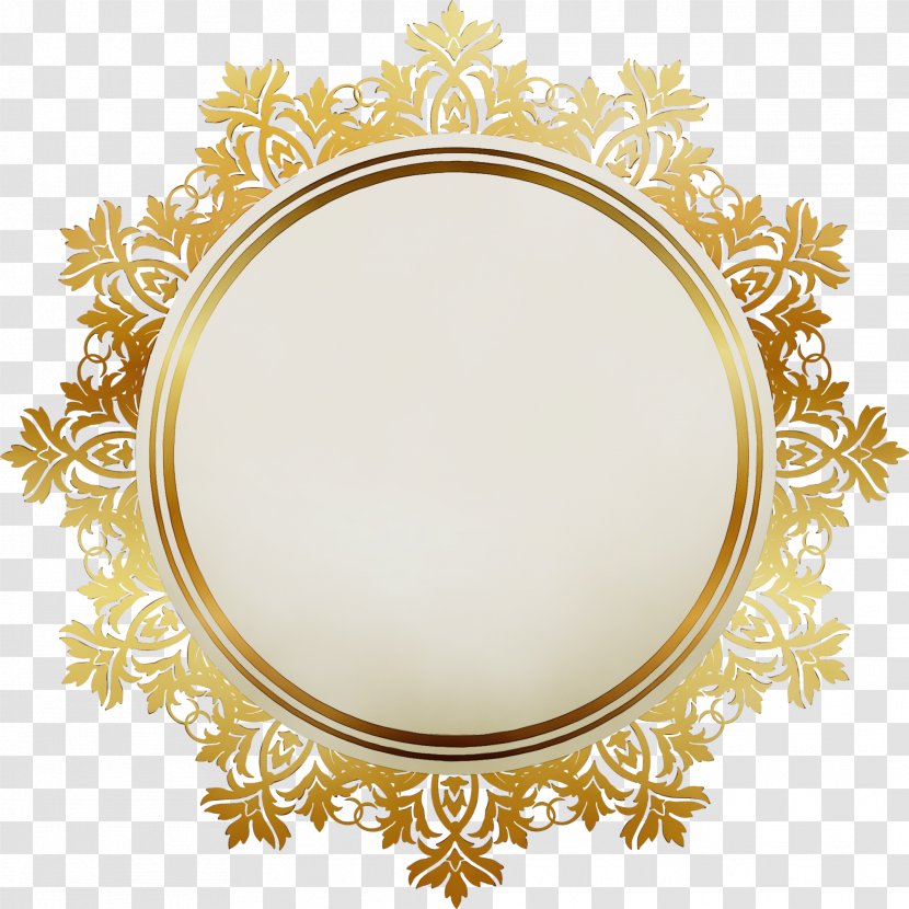 Snowflake - Wet Ink - Ornament Serveware Transparent PNG