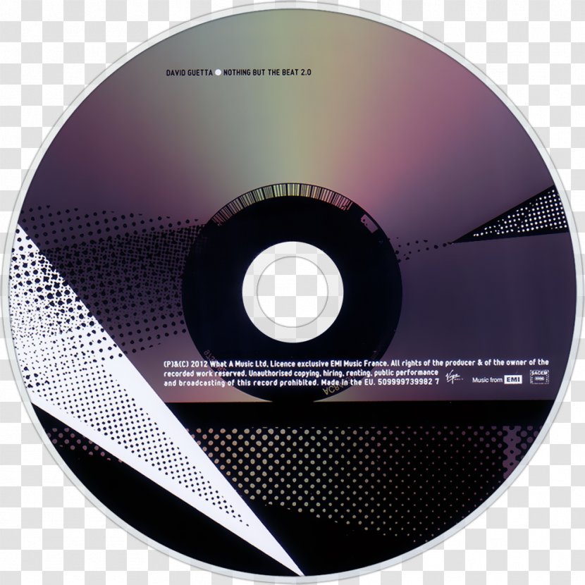 Compact Disc Nothing But The Beat Album Guetta Blaster One Love - Heart Transparent PNG