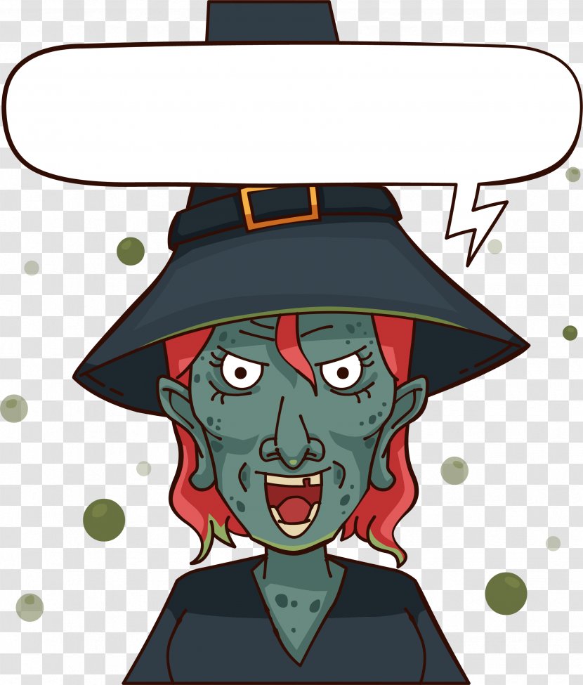 Witchcraft Illustration - The Ugly Witch Transparent PNG