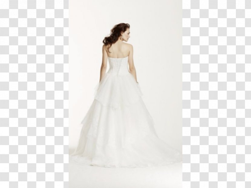 Wedding Dress Shoulder Cocktail Party - Silhouette - White Transparent PNG