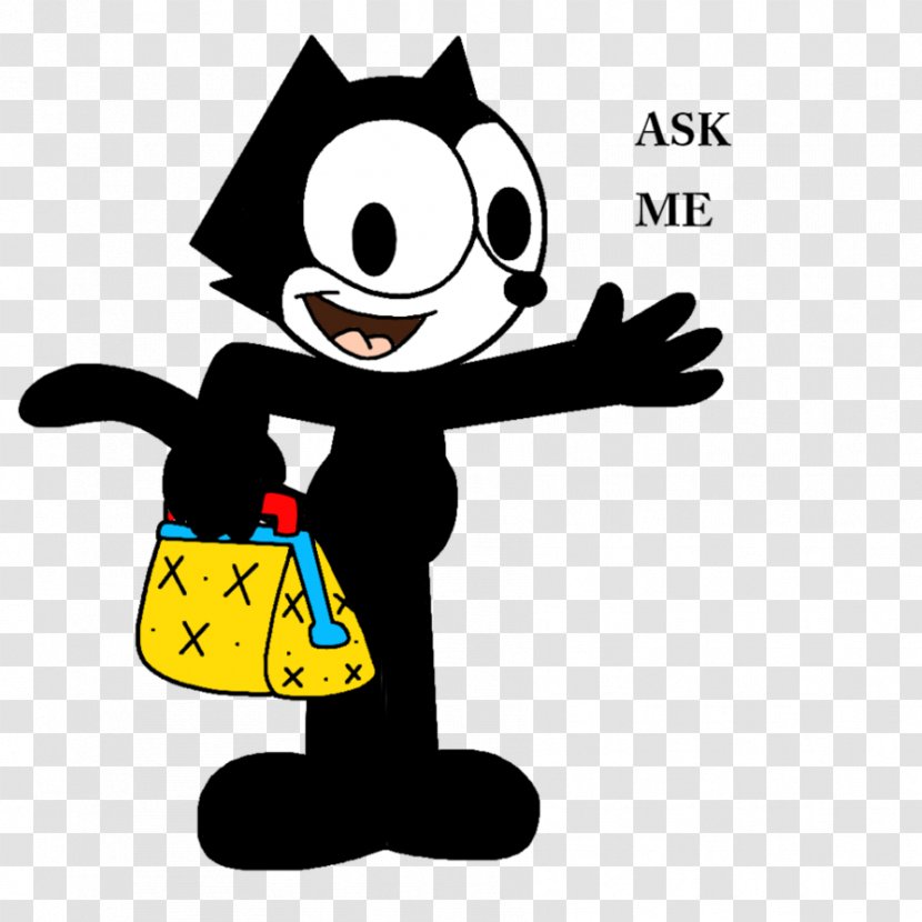 Felix The Cat Cartoon Character - Fictional Transparent PNG