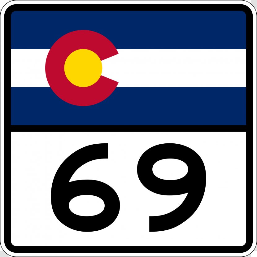 Colorado State Highway 58 Interstate 70 391 93 - Number - Road Transparent PNG