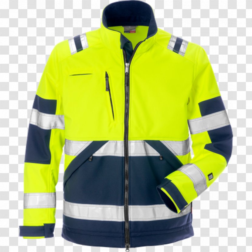 Fristad High-visibility Clothing Jacket Workwear Transparent PNG