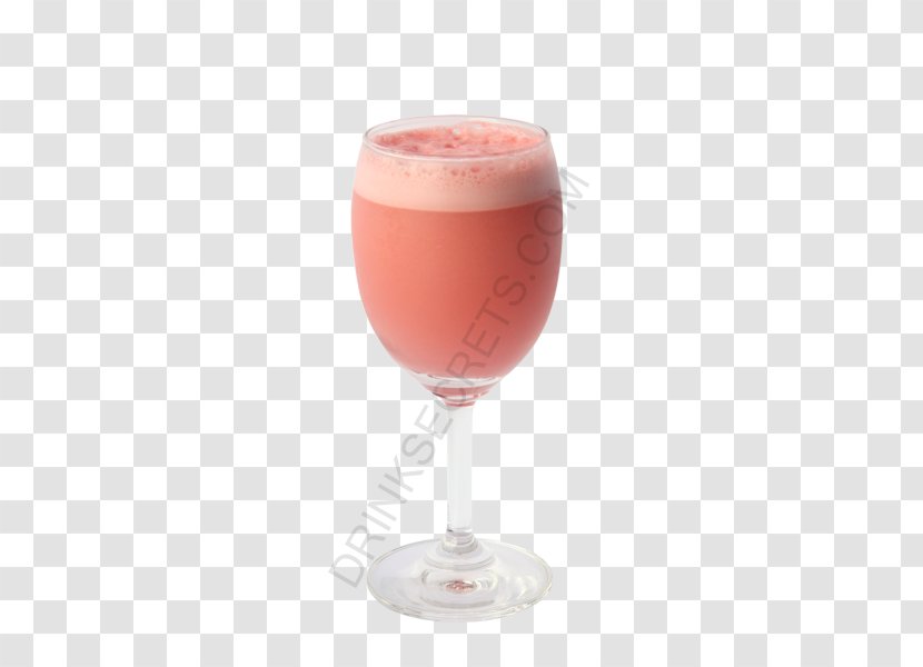 Pink Lady Wine Cocktail Bellini Garnish - Coconut Drink Transparent PNG