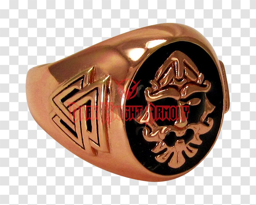 Odin Valknut Runes Norse Mythology Old - Mjolnir - Ring Transparent PNG