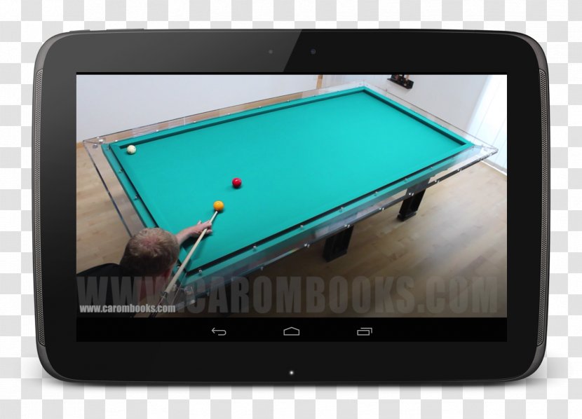 Tablet Computers Pool Billiard Tables Multimedia Product Design - Netbook - Billiards Transparent PNG