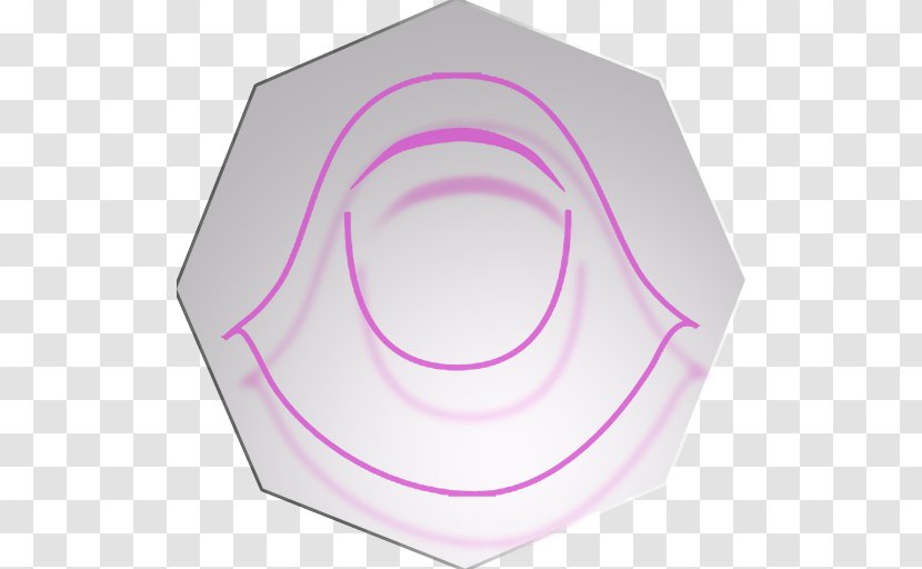 Circle Angle Pink M - Rectangle Transparent PNG
