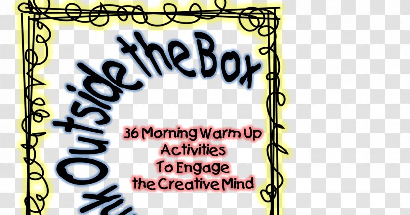 Think Outside The Box Creativity Thought Dot School - Area Transparent PNG