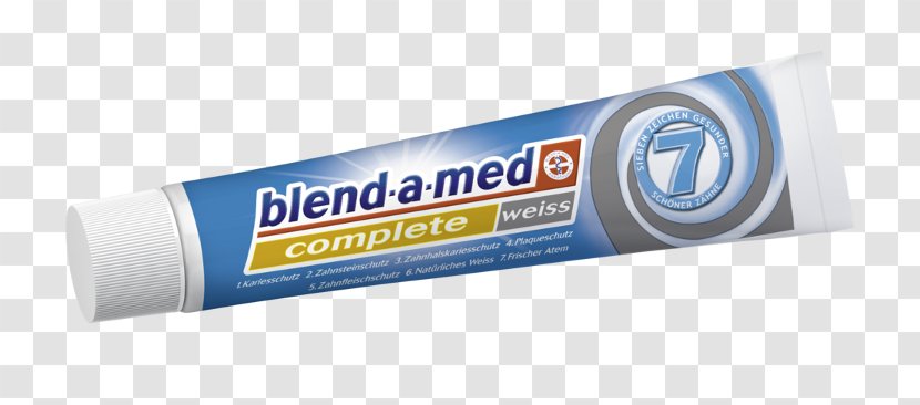 Blend-a-med Toothpaste Brand Pasta Crest - Mission Complete Transparent PNG