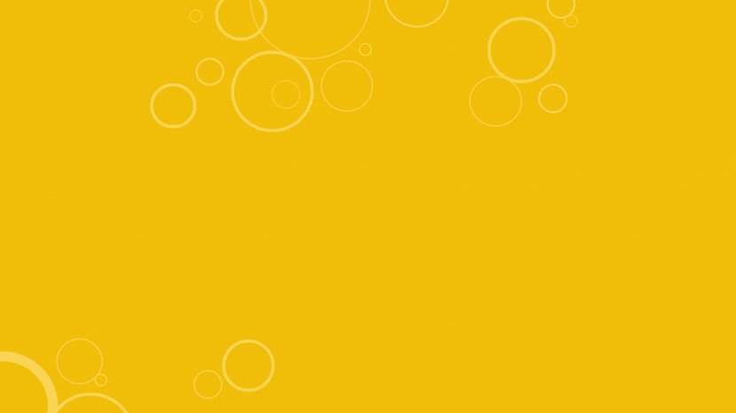 Desktop Wallpaper Yellow Circle Pattern - Gold - Background Transparent PNG