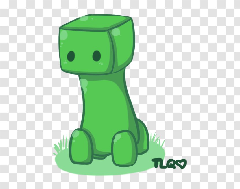 Reptile Turtle Amphibian Frog - Cartoon - Creeper Minecraft Transparent PNG