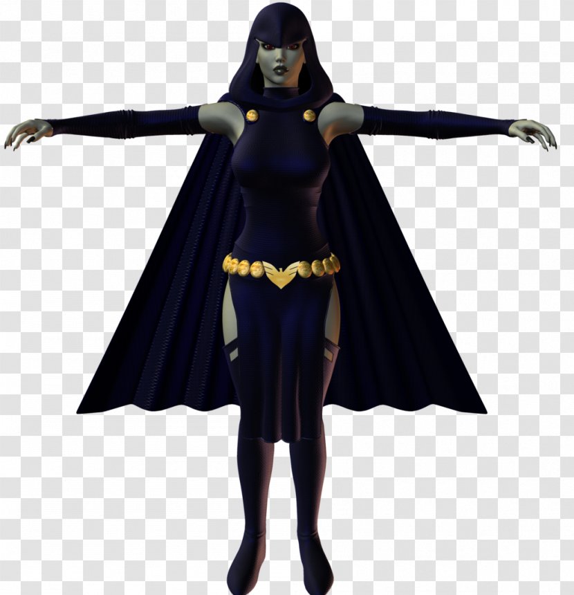 Costume Design Character - Raven DC Transparent PNG