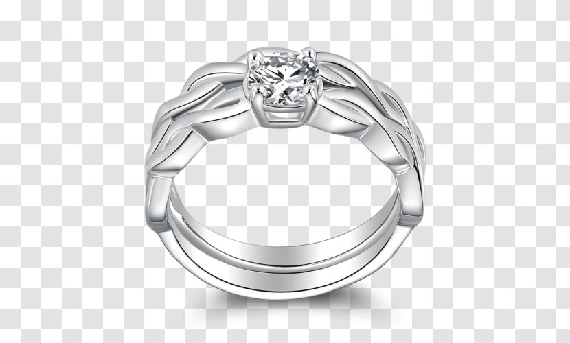 Wedding Ring Sterling Silver Bride Transparent PNG
