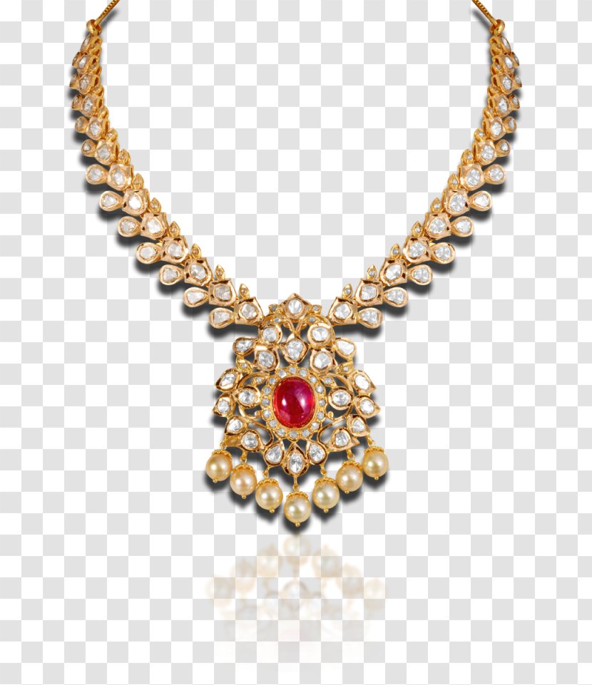 Jewellery Necklace Earring Jewelry Design Diamond - Pendant Transparent PNG