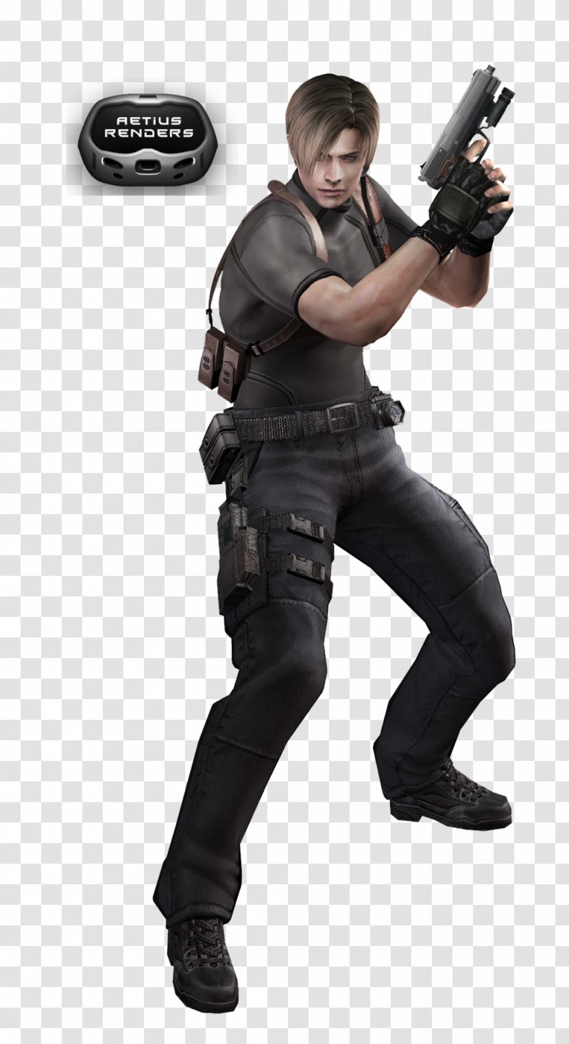Resident Evil 4 6 Leon S. Kennedy Tyrant 2 - The Darkside Chronicles Transparent PNG