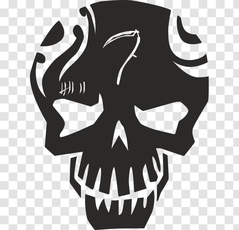 Rick Flag Harley Quinn Enchantress Joker Deadshot - Head Transparent PNG