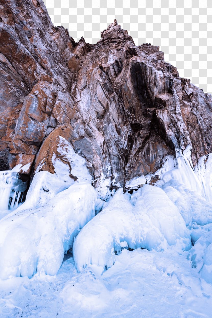 Glacial Landform Geological Phenomenon Mountainous Landforms Formation Freezing - Glacier Winter Transparent PNG