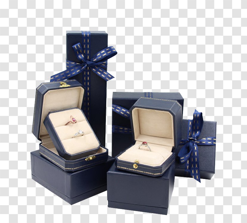 Paper Box Jewellery Casket Ring - Necklace - High-end Jewelry Transparent PNG