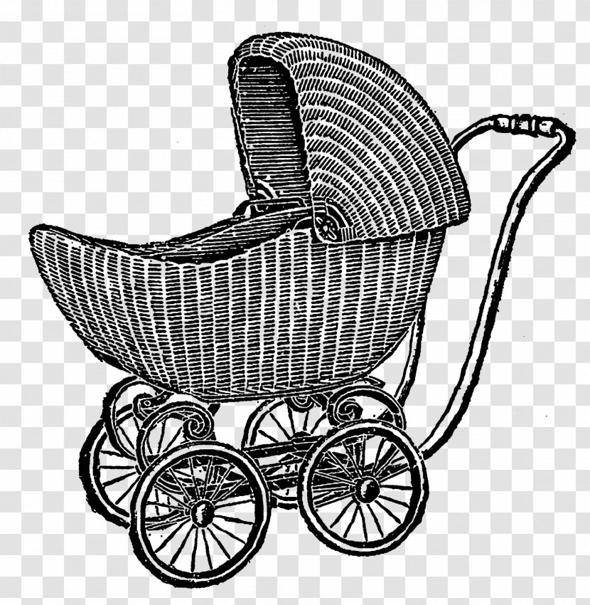 Baby Transport Illustration Clip Art Carriage Digital Stamp - Outdoor Furniture Transparent PNG