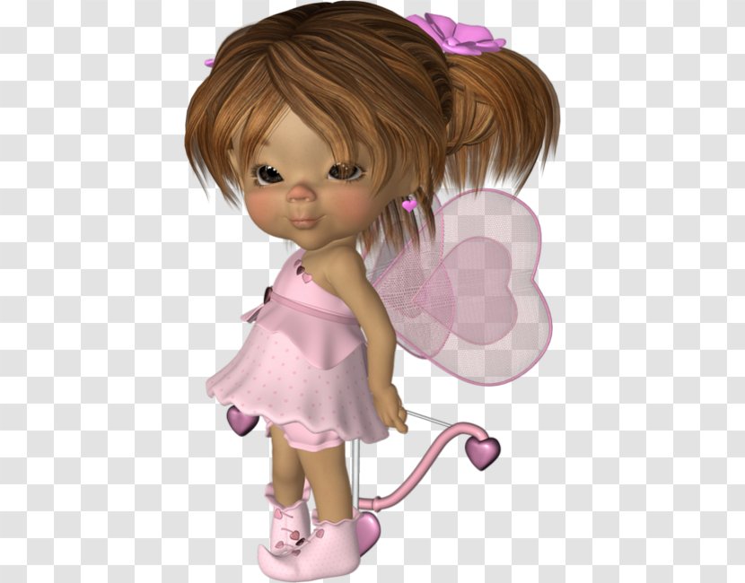 Doll Valentine's Day 14 February Cupid Love - Cartoon - 14th Transparent PNG