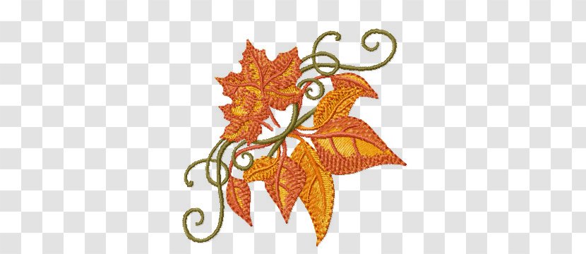 Floral Design Craft Leaf Embroidery - Tree Transparent PNG