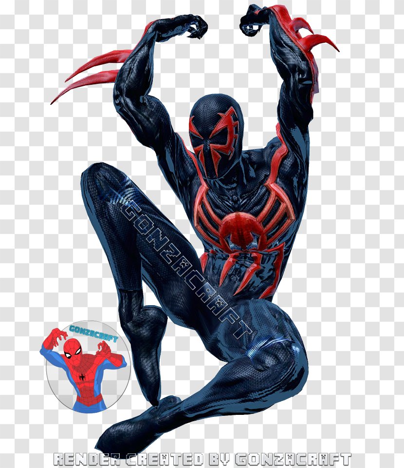 Spider-Man: Edge Of Time Shattered Dimensions Venom 2090s - Fictional Character - Spider-man Transparent PNG