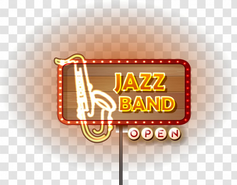 Drawing Cartoon Saxophone - Flower - Colorful Road Sign Transparent PNG